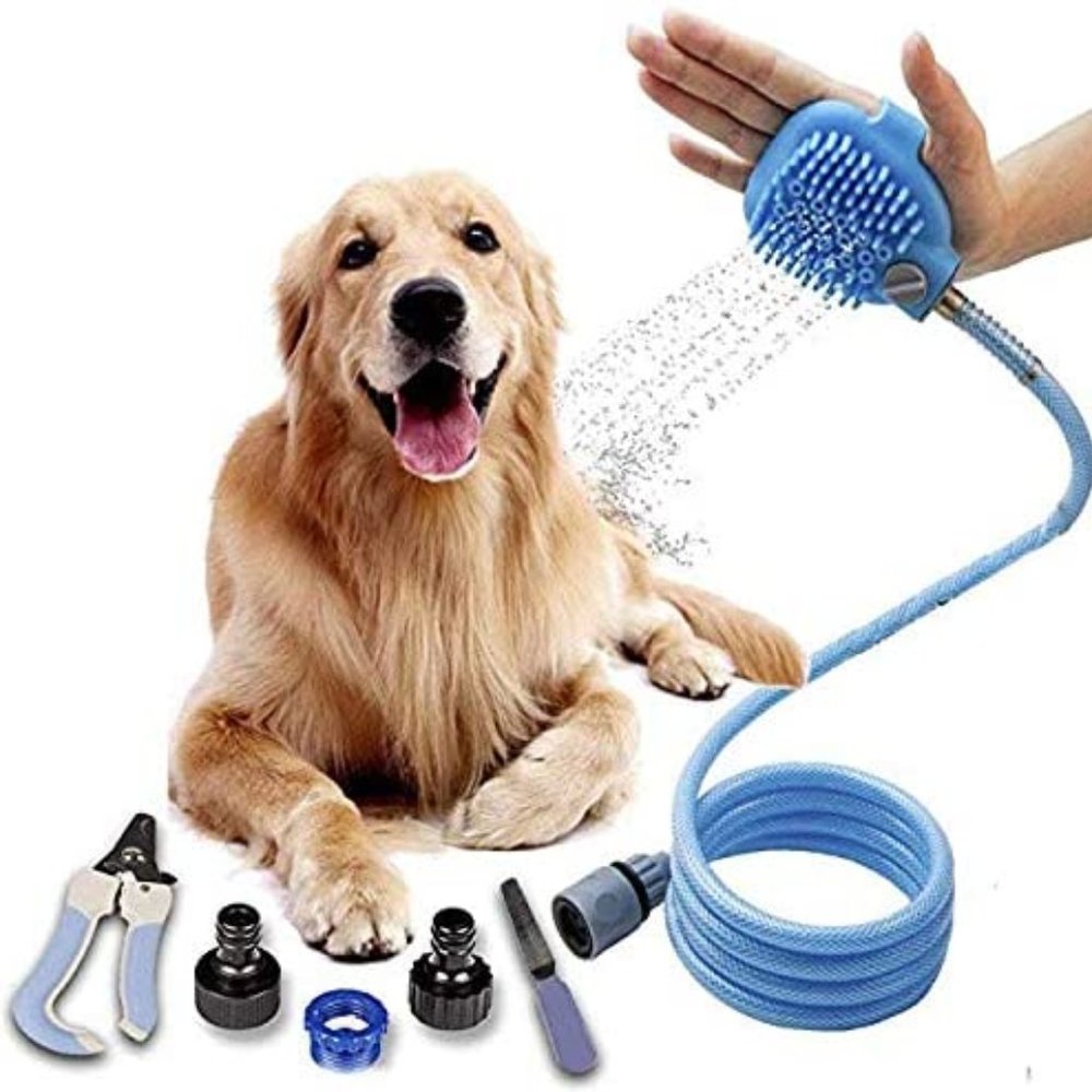Pet Bathing Tool with Sprayer and Sink in One, Shower Tub and Outdoor Ga…‎